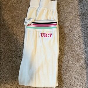 Juicy Couture Cream Sweatpants